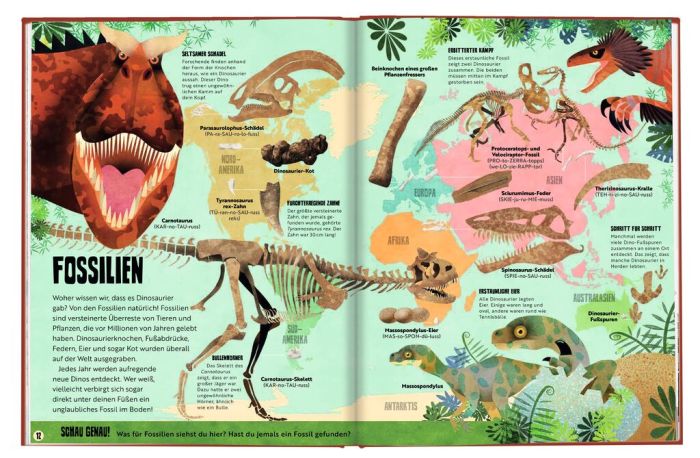 Moses-Mein saurierstarker Dino-Atlas