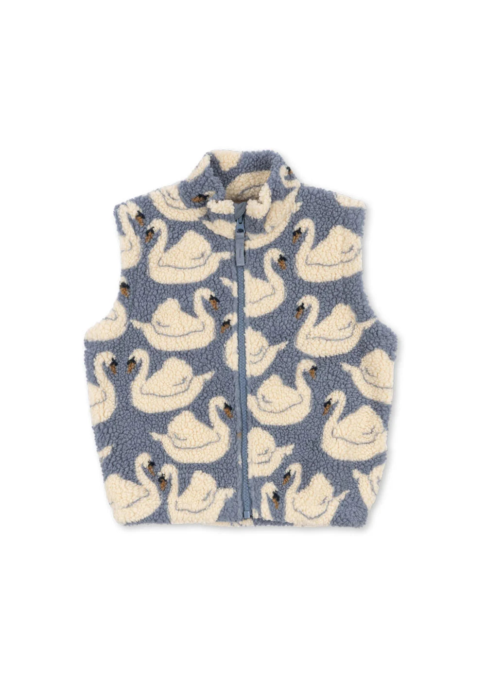 Konges Sloejd-JODY TEDDY VEST GRS-SWAN