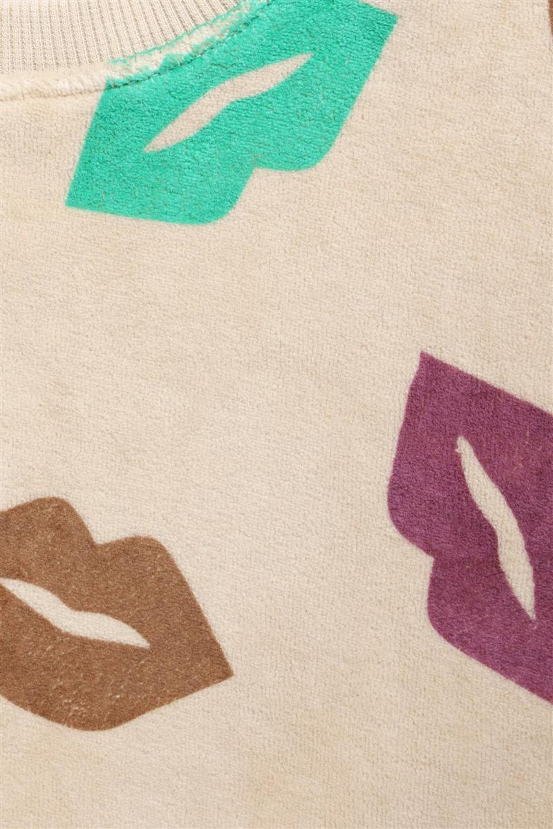 Daily Seven-Sweater All Over Print - Semolina
