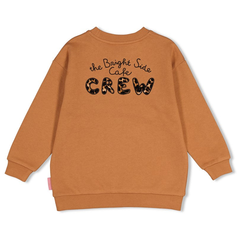 Jubel-Sweater mit Rückendruck Relaxed Fit - City Chic