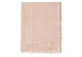 Jollein-Decke Kinderbett  120x120cm Fringe Moonstone/Ivory GOTS-Gelb