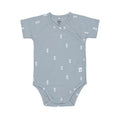 Short Sleeve Body GOTS Blocks light blue,