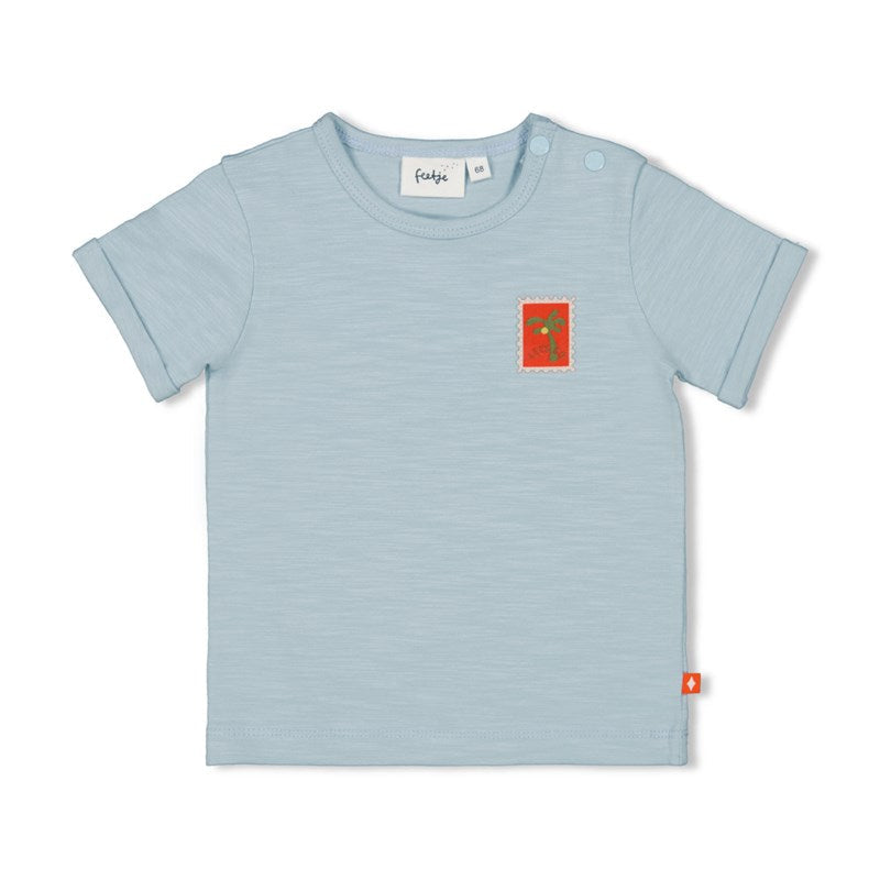 Feetje-T-Shirt - Camp Cool-Blau