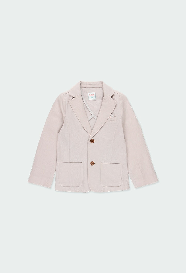 Boboli - Leinen jacke für junge - stein