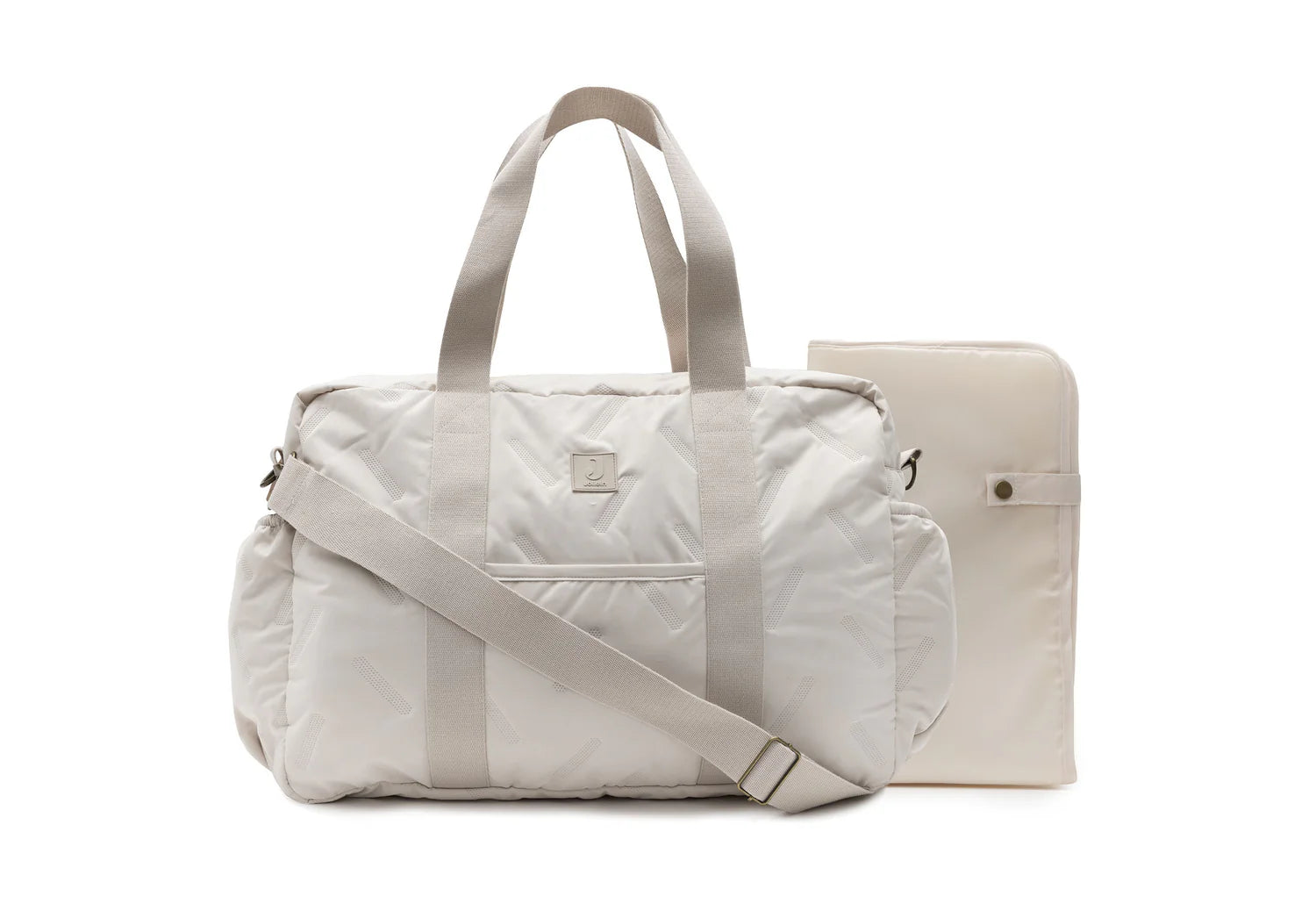 Jollein- Wickeltasche - Embossed - Sand
