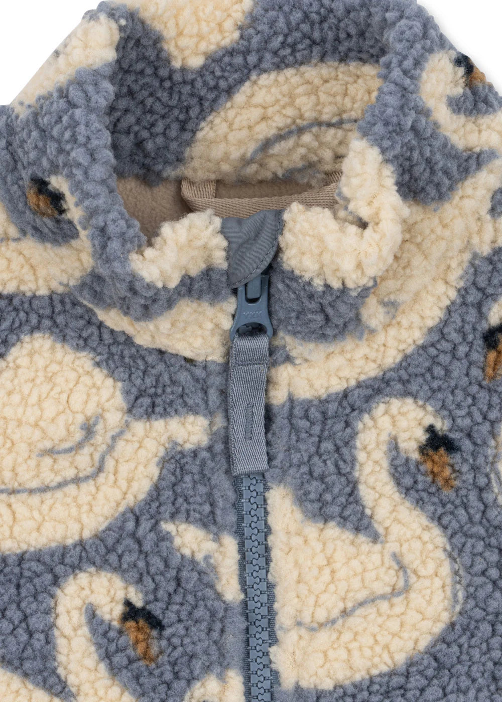 Konges Sloejd-JODY TEDDY VEST GRS-SWAN