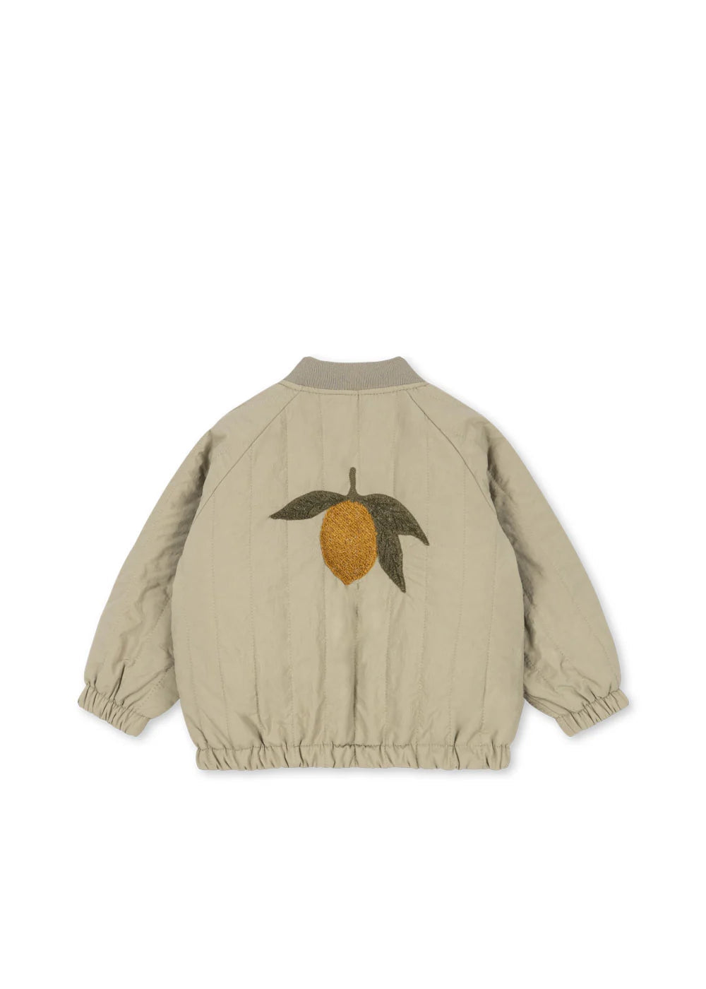 Konges Sloejd-JUNO TERRY BOMBER JACKET-LAUREL OAK