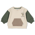 Feetje-Sweater relaxed fit - Wiggle and Waddle-Natur