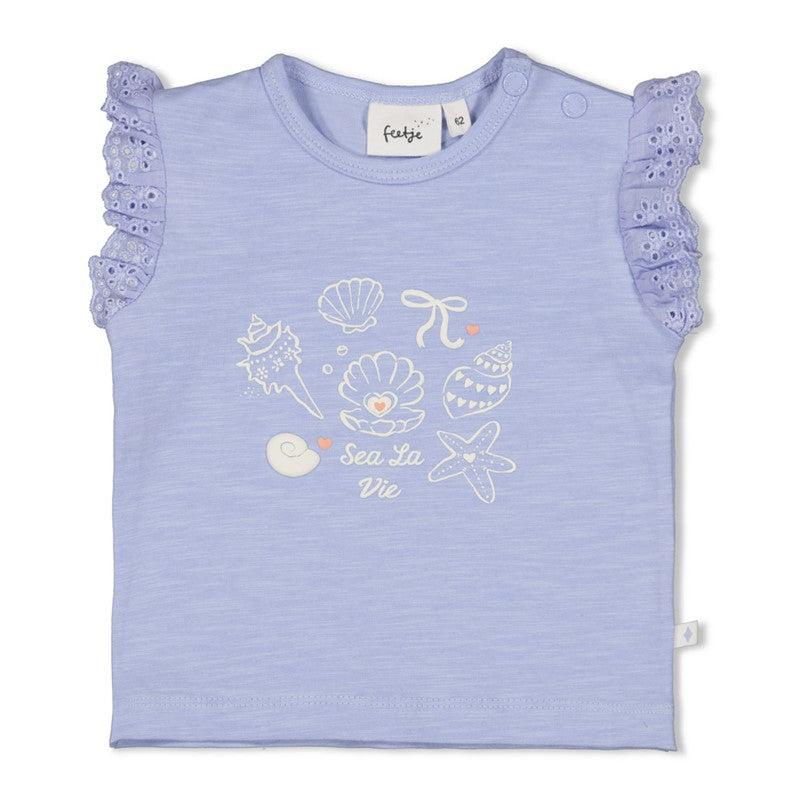 Feetje-T-Shirt - Sea La Vie-Lavender