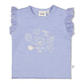 Feetje-T-Shirt - Sea La Vie-Lavender