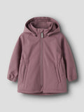 Nameit-JACKET SOFTSHELL MAGIC - Wistful Mauve