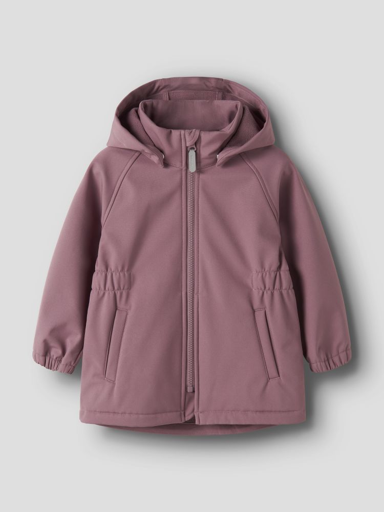 Nameit-JACKET SOFTSHELL MAGIC - Wistful Mauve