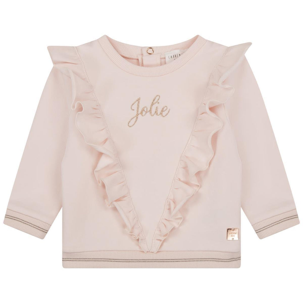 CARREMENT BEAU - SWEAT - APRIKOSE