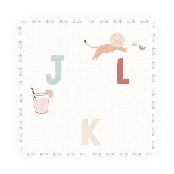 EEVAA puzzle mat-Alphabet (180 x 180 cm - 9 tiles)-180 x 180 cm