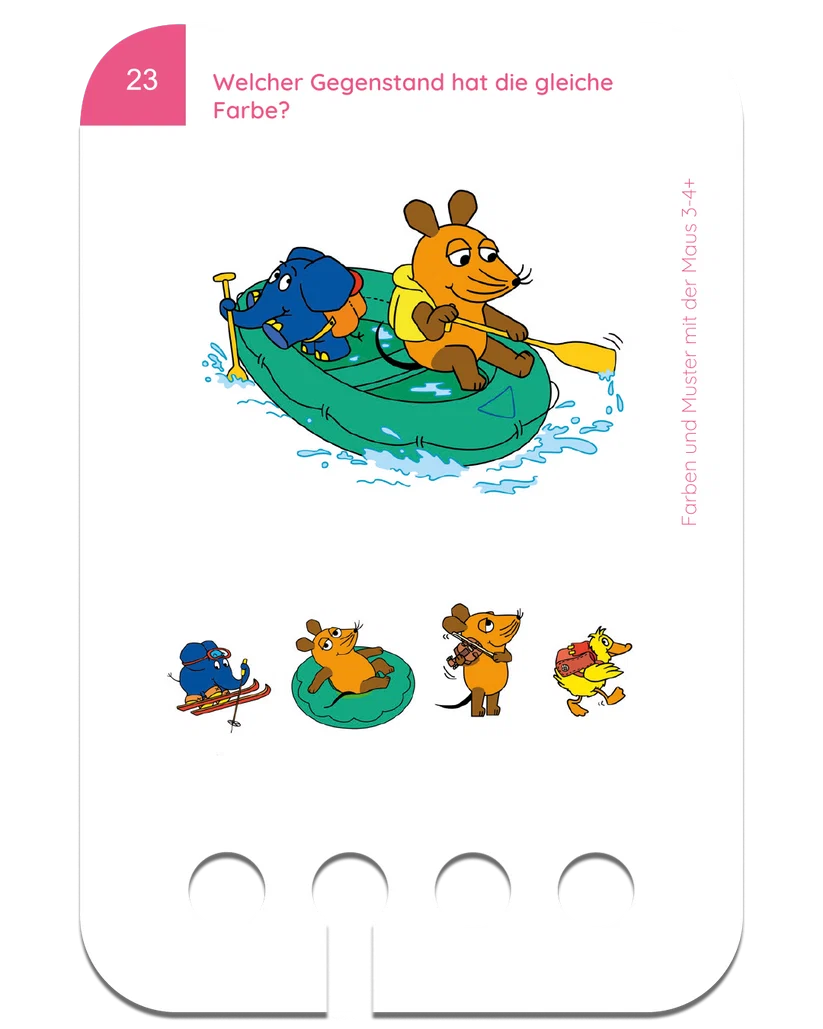 Farben und Muster mit der Maus 3-4+