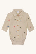 Hust and Claire-HCBertil - Body shirt-Cement