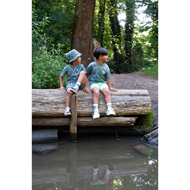 Sturdy-Socken - Lagoon Legends-Weiss
