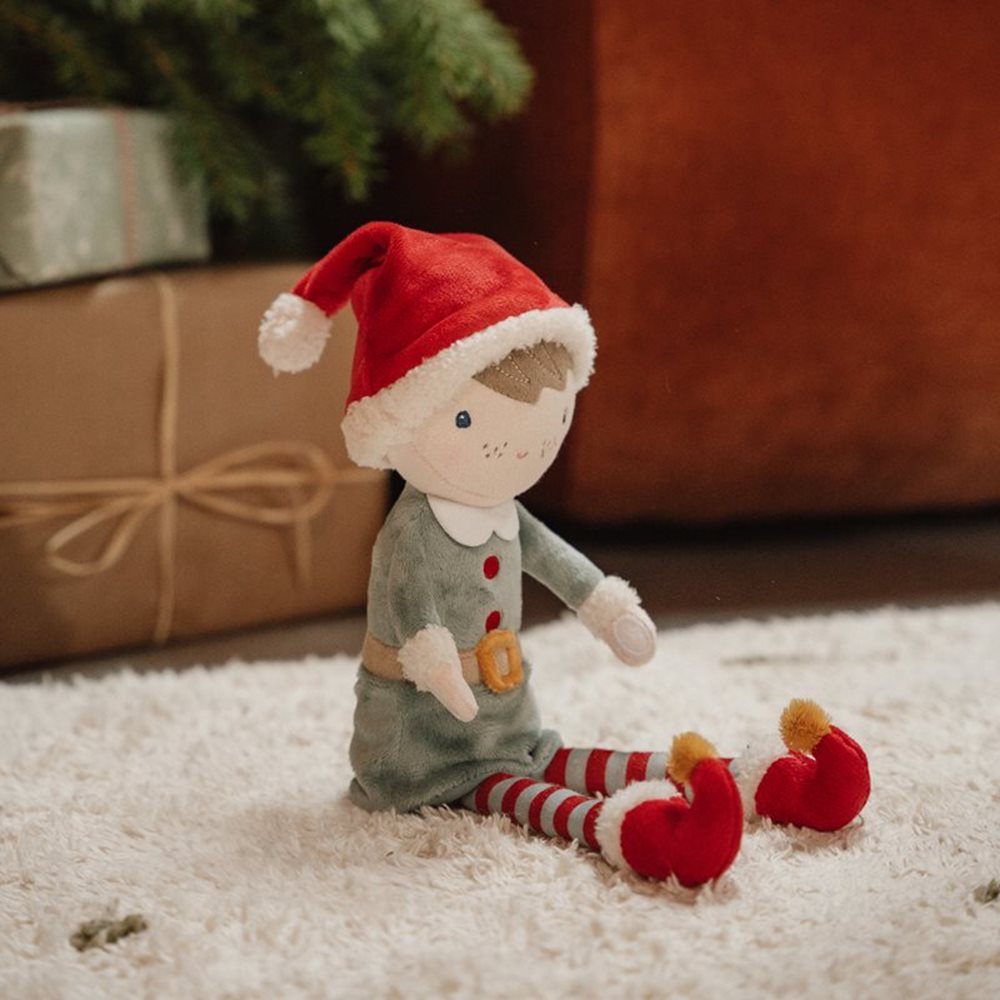 Little Dutch Kuschelpuppe Weihnachten Jim 35cm
