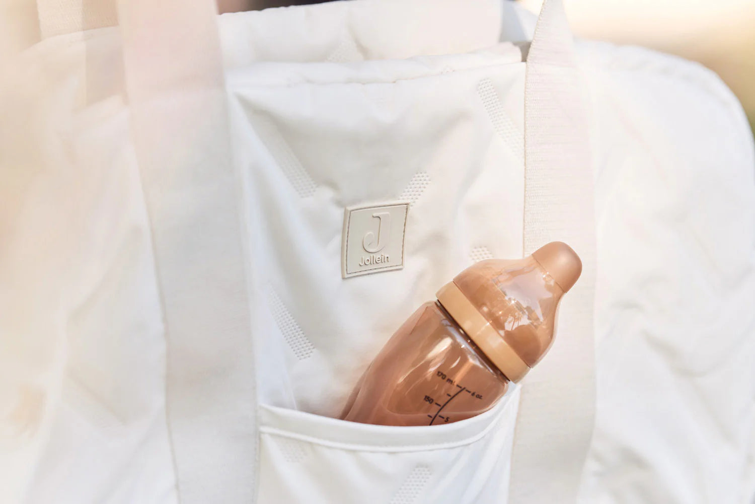 Jollein- Wickeltasche - Embossed - Sand