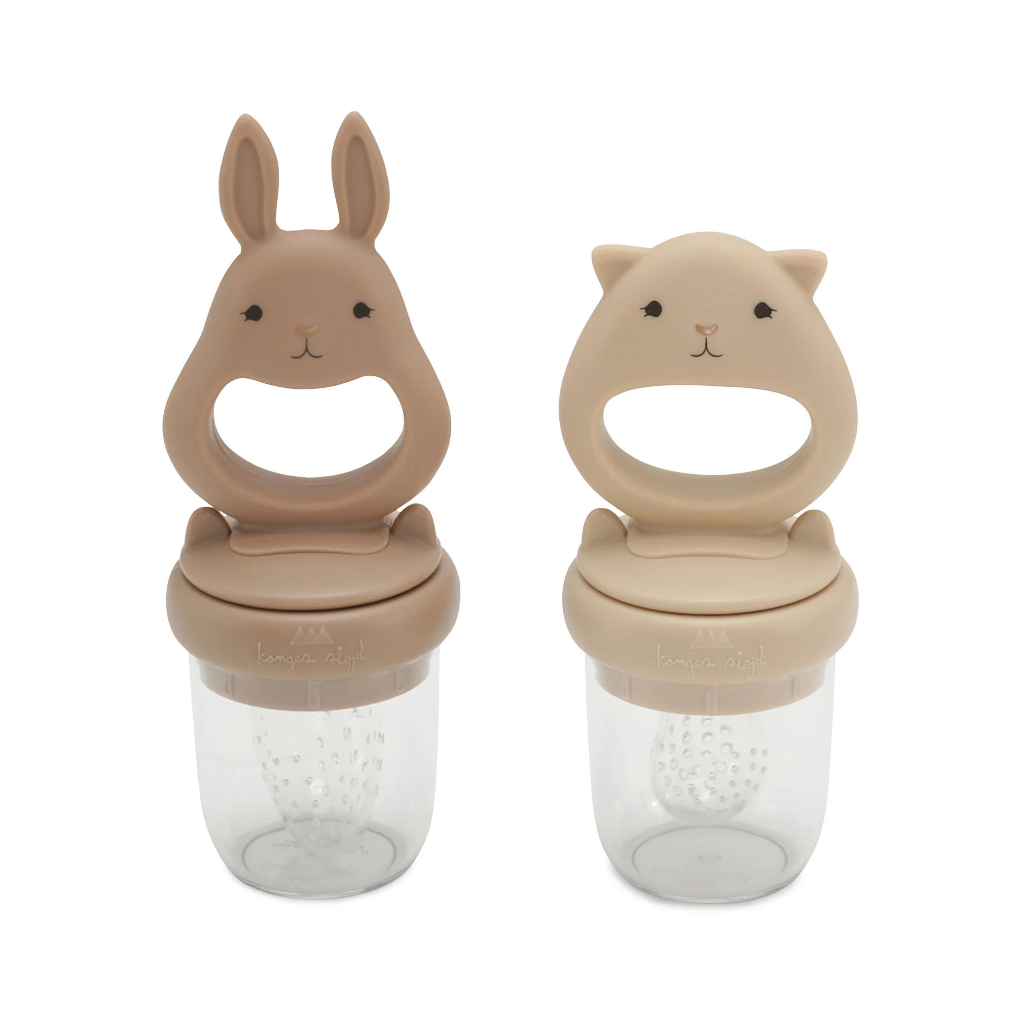 KS4279-SILICONE FRUIT FEEDING PACIFIER-BARK/SHELL