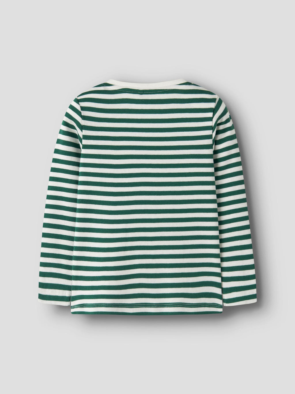 Name it - SLIM FIT OBERTEIL MIT LANGEN ÄRMELN Cloud Dancer/Dino