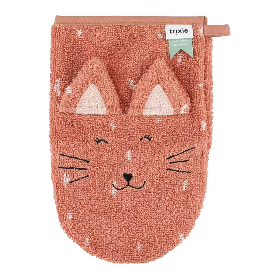 Waschhandschuh 2-pack | Mrs. Cat - Mrs. Peacock