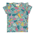 Jubel-T-Shirt AOP - Lazy Lagoon-Jade Grün