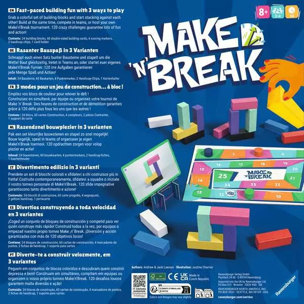 Make 'n' Break RL