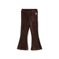Jubel-Gerippte Schlaghose Samt - City Chic