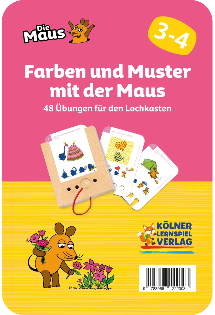 Farben und Muster mit der Maus 3-4+