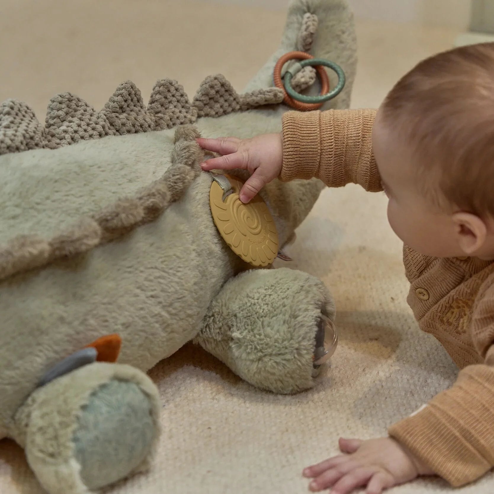 little dutch- Kuscheltier Giraffe - Gelb
