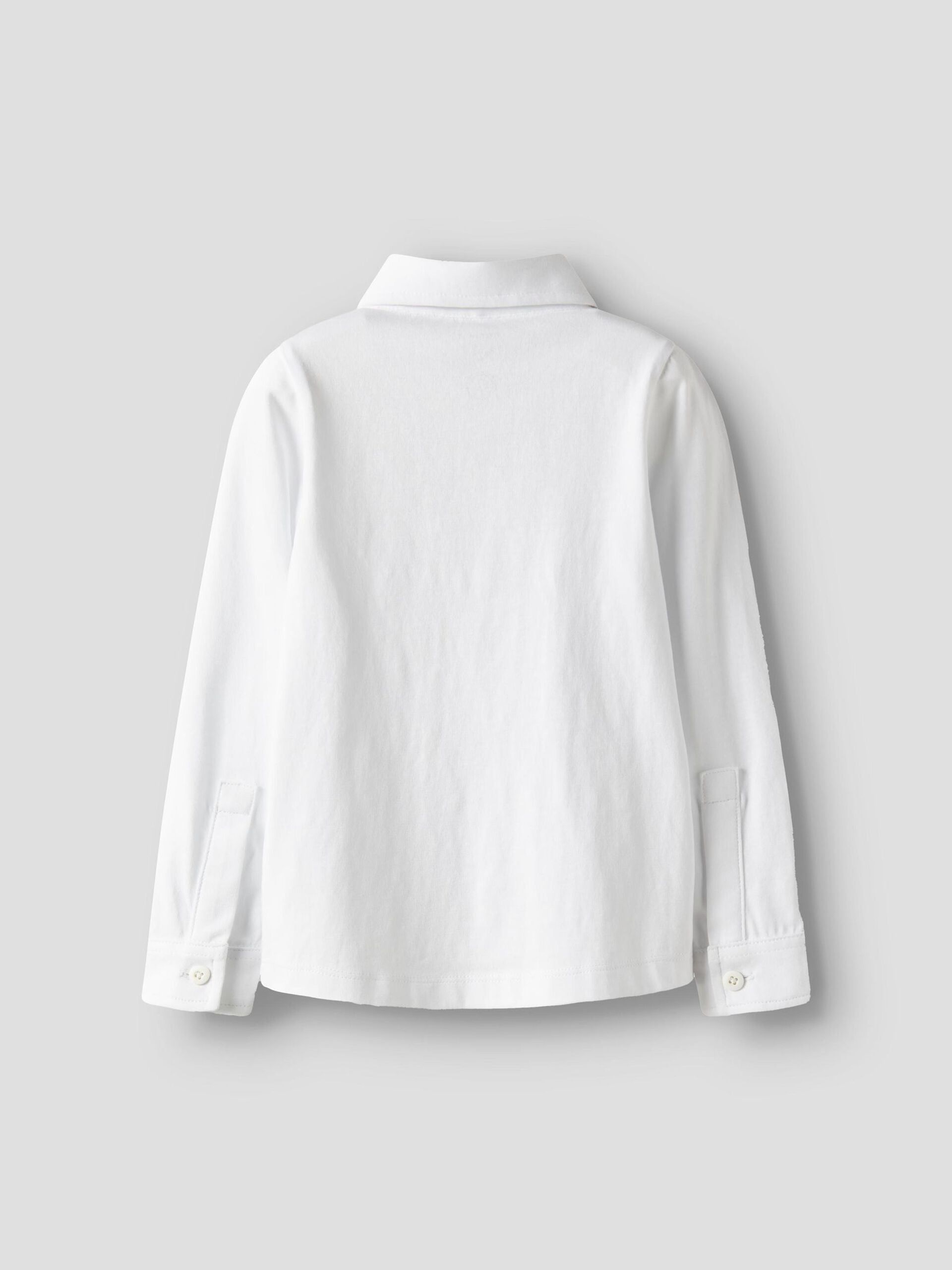 Name it-NMMRONALO LS JERSEY SHIRT-Bright White