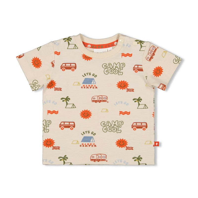 Feetje-T-Shirt AOP - Camp Cool-Natur
