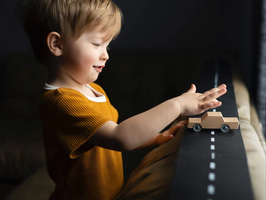 Wooden Toy Car Back & Forth - Woody