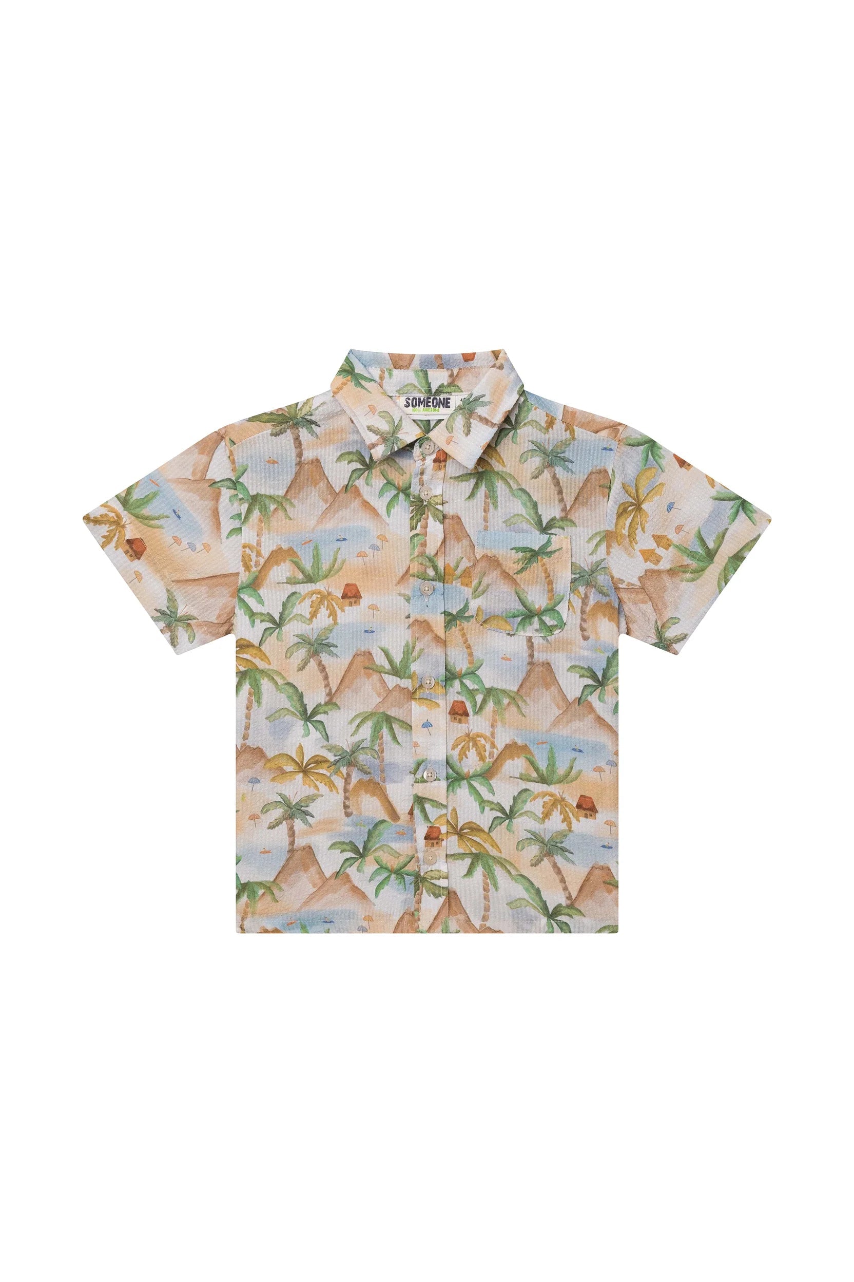 Someone Shirt Short Sleeves - Multi