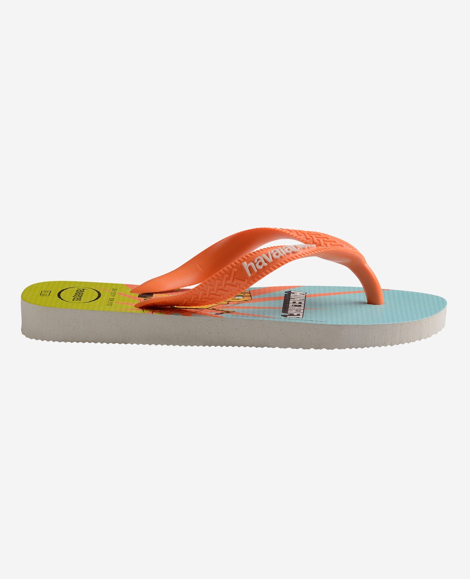 Havaianas Kids Minecraft Branco Coral