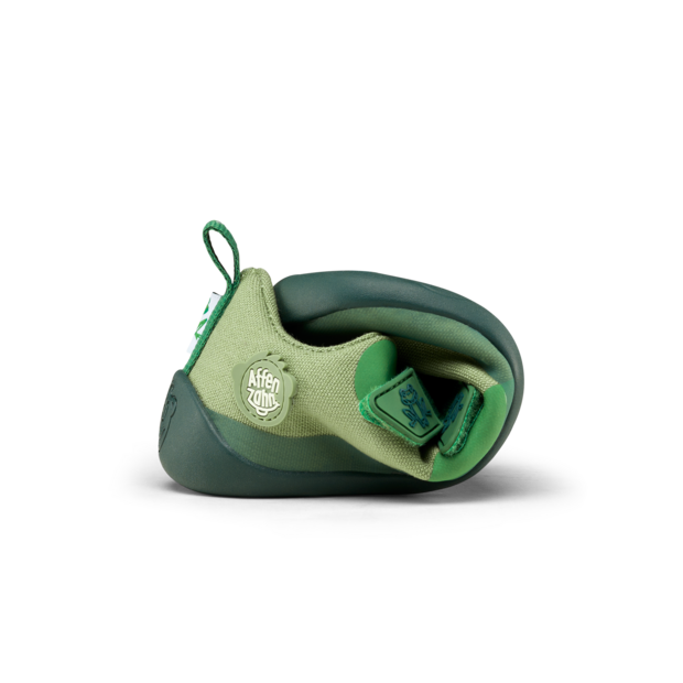 Affenzahn - Barfußschuh Baumwolle Lucky - Bio-Baumwolle - Grün