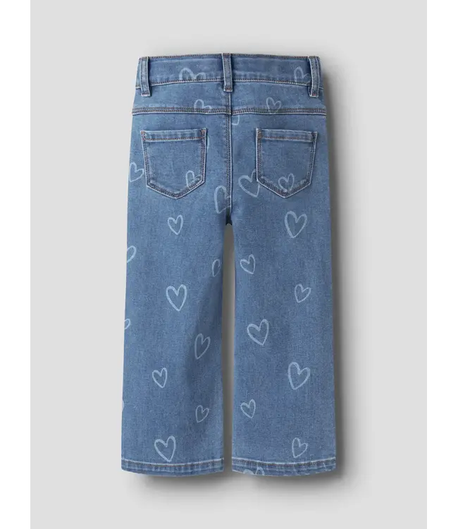 Name it-NMFROSE WIDE AOP JEANS 4044-ON NOOS