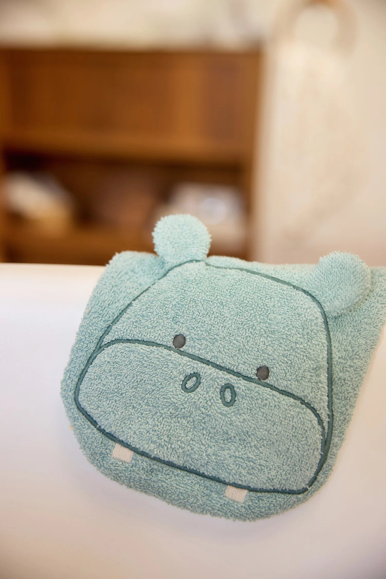 Waschhandschuh Frottee - Animals- Hippo Happy