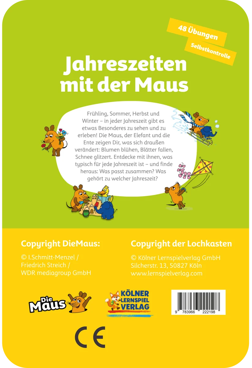 Jahreszeiten mit der Maus 5-6+