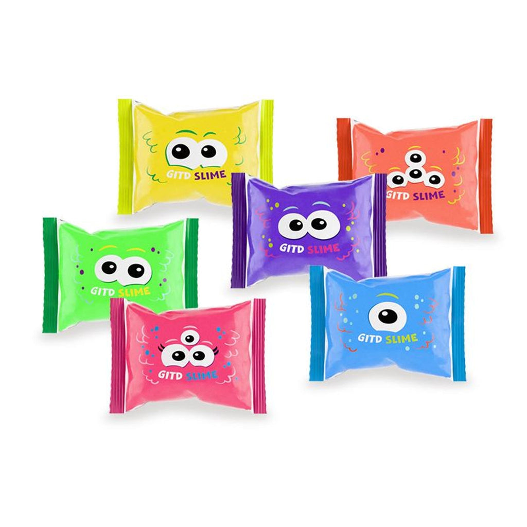 Trendhaus-Slime nachtleuchtend 30g, 6-fach sortiert