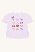 Hust and Claire-HCAlma -T-shirt-Lavender