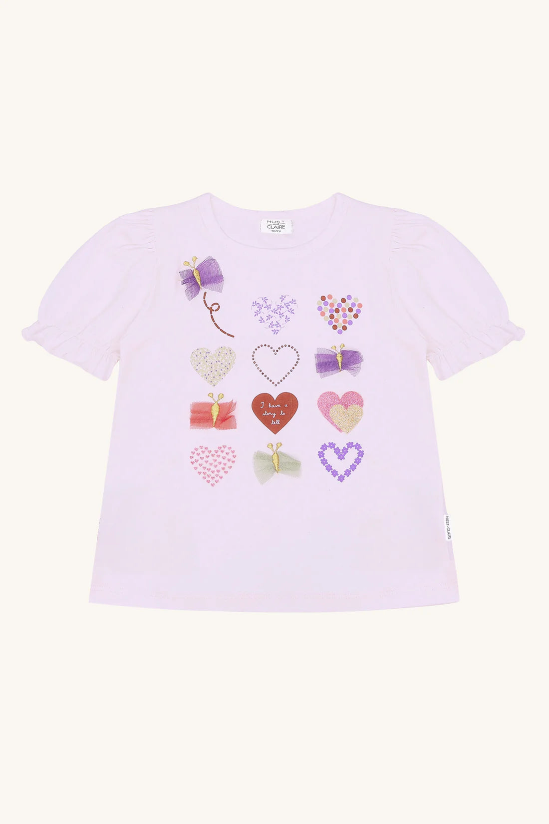 Hust and Claire-HCAlma -T-shirt-Lavender