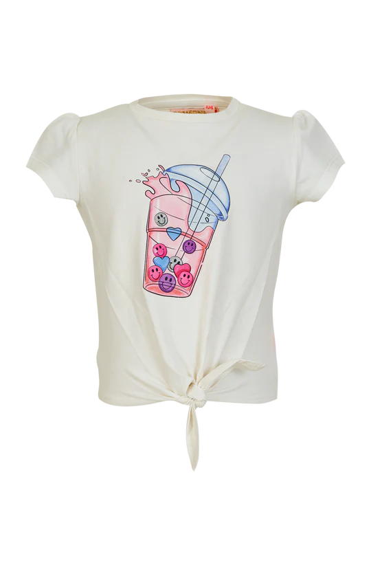 Someone-MARIT T-SHIRT SHORT SLEEVES-ECRU