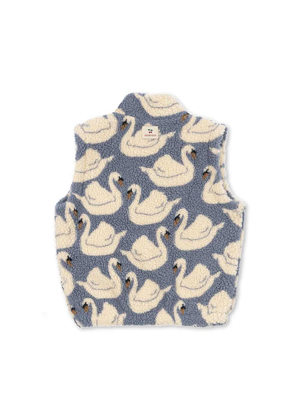 Konges Sloejd-JODY TEDDY VEST GRS-SWAN