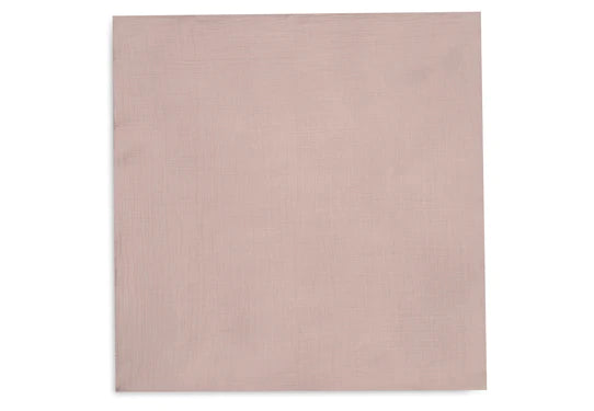 Jollein-Spucktuch Hydrophil 70x70cm Wild Rose/Ivory (4pack)-Rosa