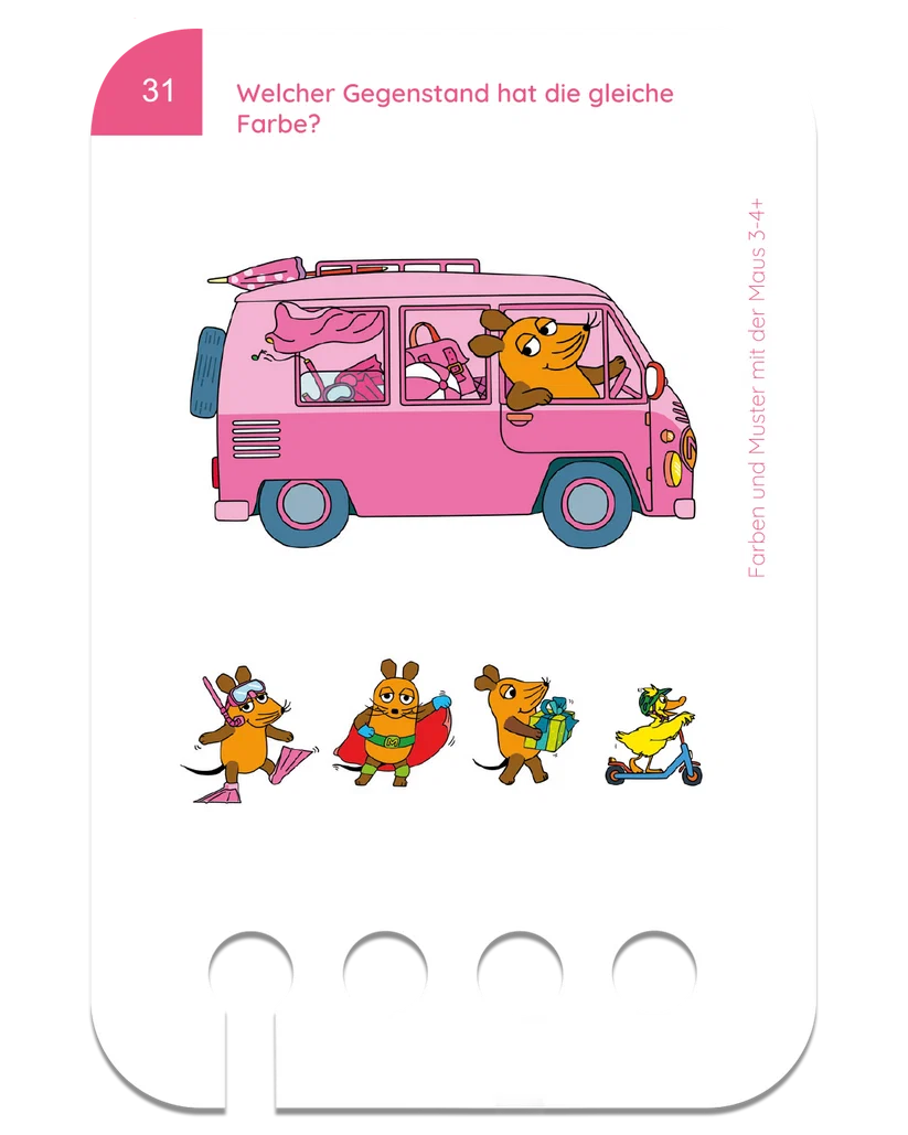 Farben und Muster mit der Maus 3-4+