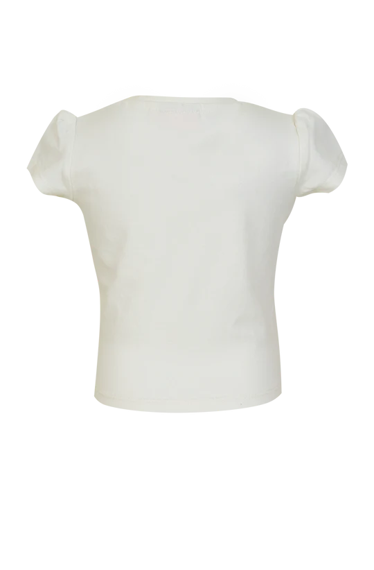 Someone-MARIT T-SHIRT SHORT SLEEVES-ECRU