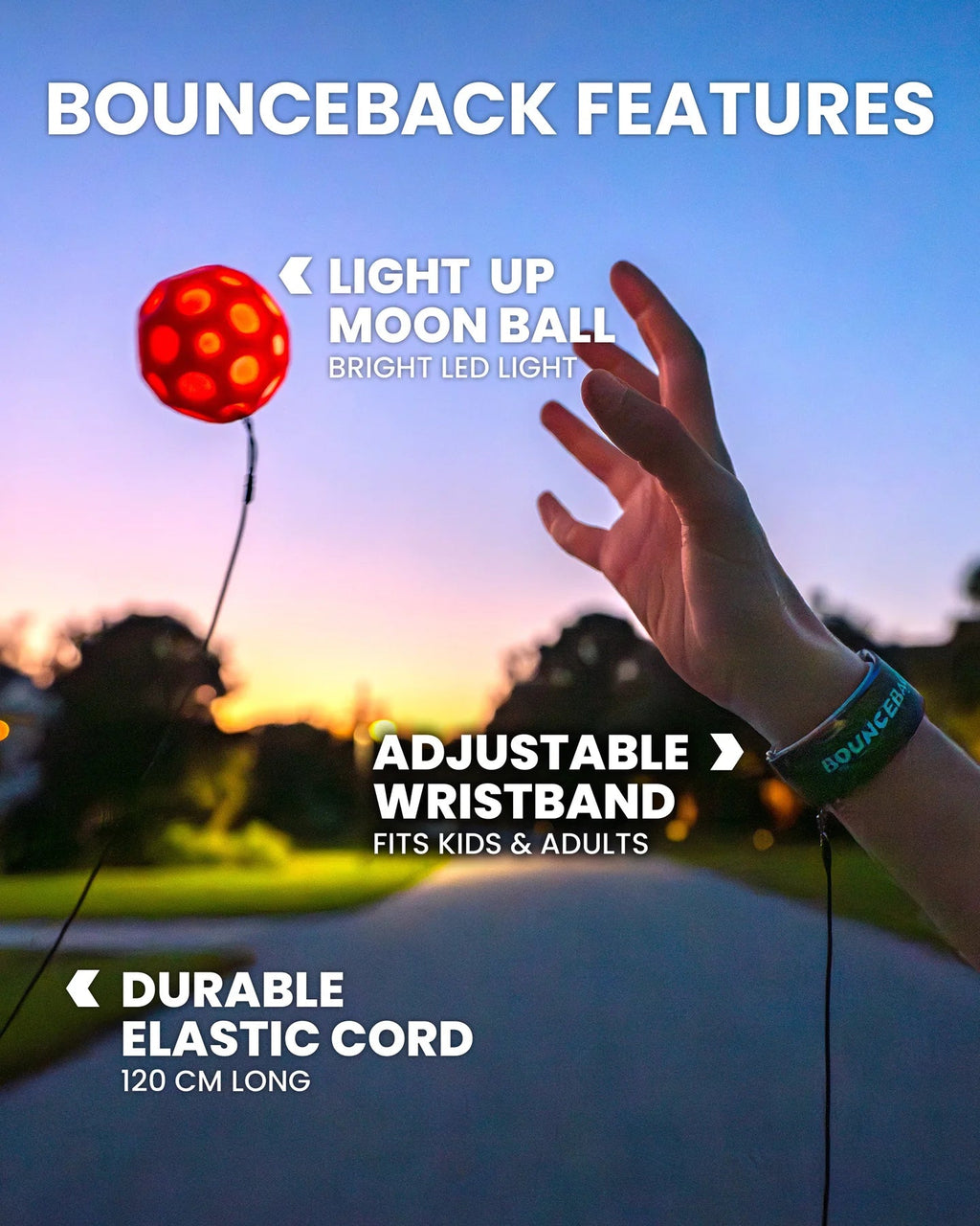 LED-Rückprall x Mondschein