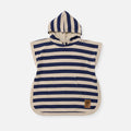 Cloby-UV Poncho UPF 50+-Navy Stripe